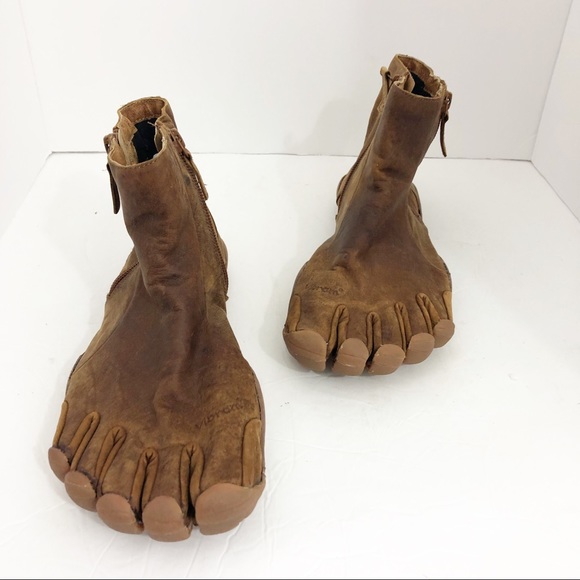 Vibram Shoes Vibram Fivefinger Brown Bormio Leather Boots Poshmark